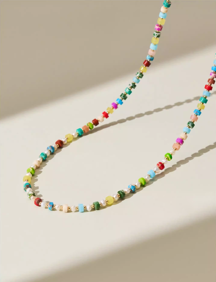 Amber Lollipop Colorful Beaded Bracelet - Vibrant 2024 Spring/Summer Jewelry Collection