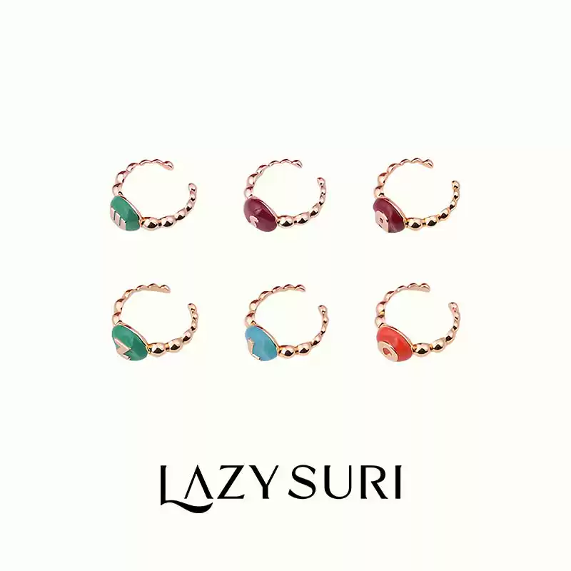 Lazysuri Alphabet Candy Ring - Playful & Stylish Fashion Jewelry