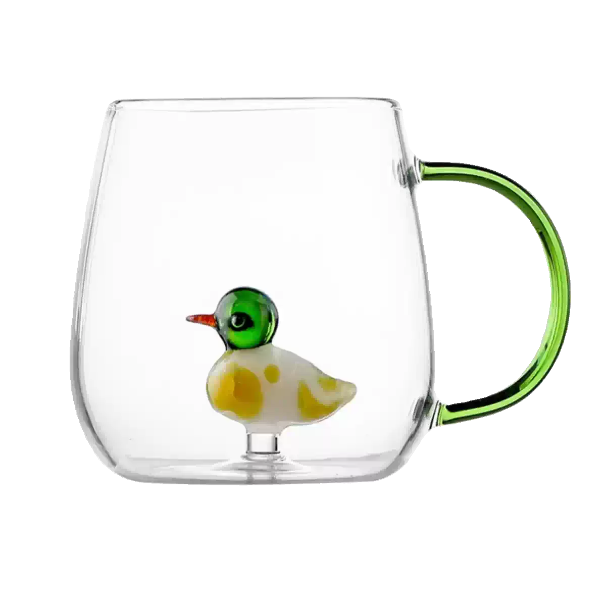 U Mi LIVING 3D Animal Glass Cups - Playful & Heat-Resistant Drinkware