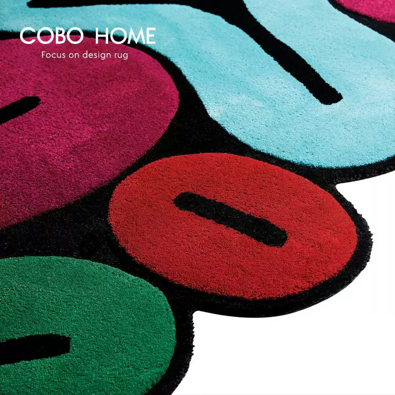 COBO Irregular-Shaped Carpet - Artistic Luxury for Modern Homes