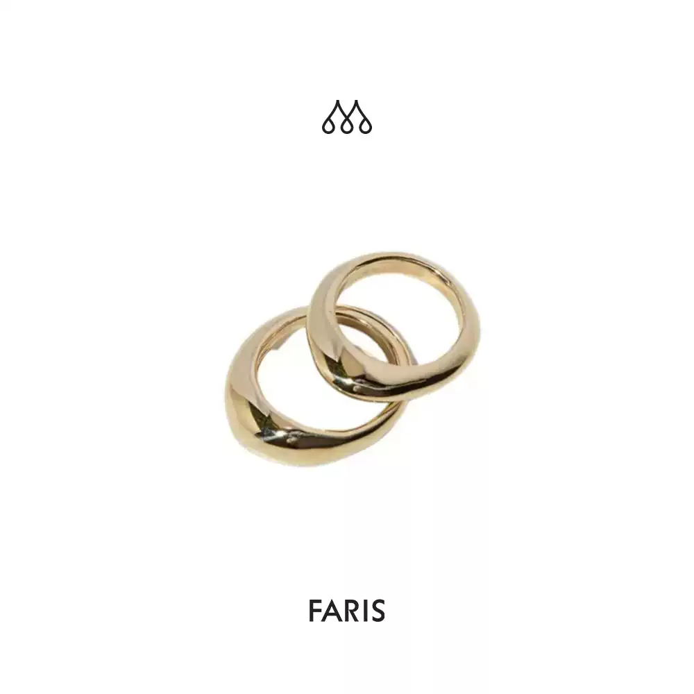 Alighieri Ring Set - Timeless 925 Sterling Silver Jewelry for Everyday Elegance
