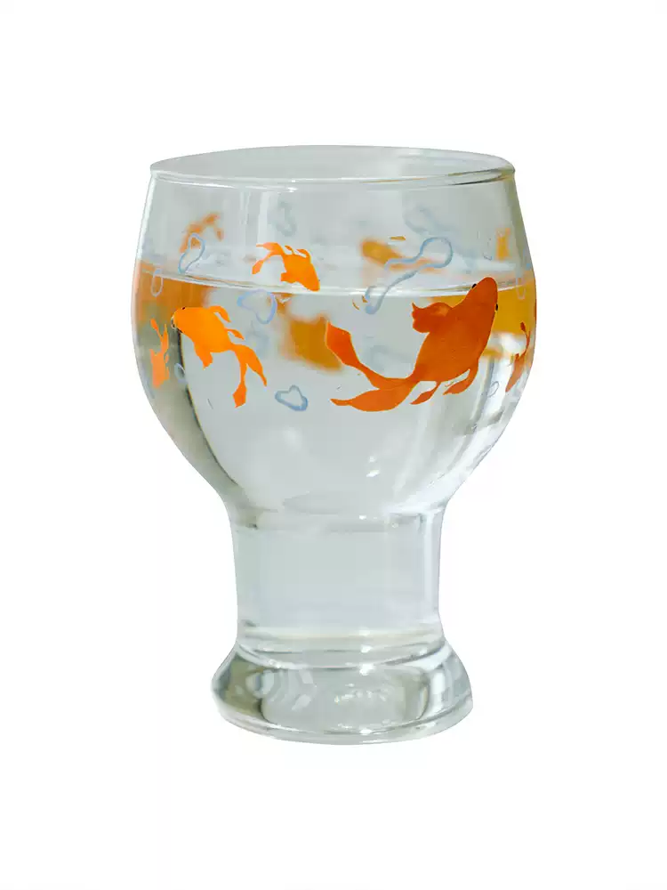 Zuo Xian Dun Dao Japanese Showa Retro Goldfish Cup - A Charming Blend of Nostalgia and Functionality