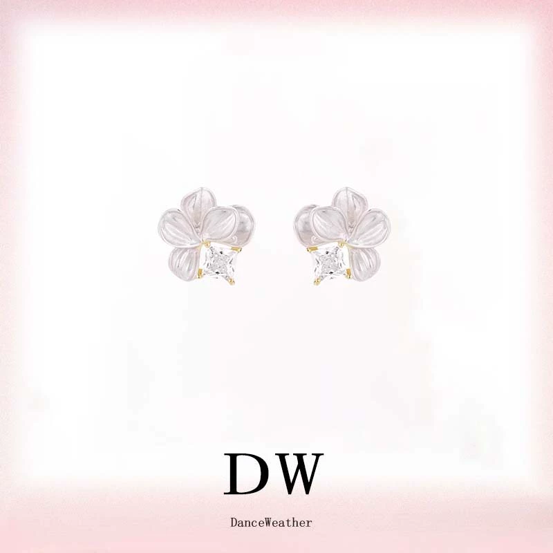 Dance Weather Pink Floral Earrings - Timeless Elegance for Every Occasion
