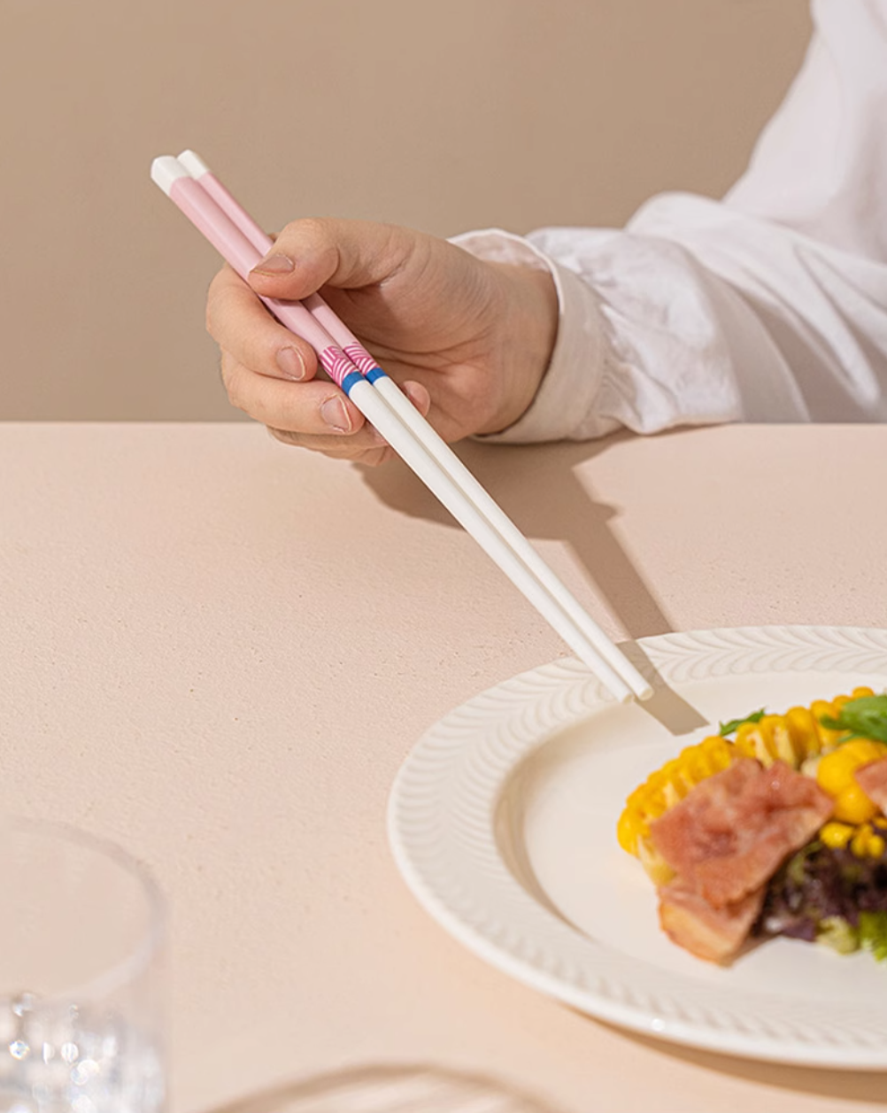 U Mi LIVING Ceramic Chopsticks – Stylish & Safe Tableware for Modern Dining