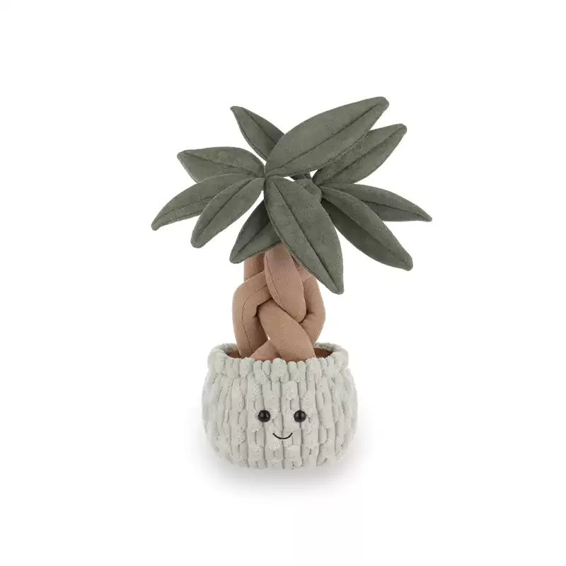 Apricot Lamb Money Tree Plush Doll - Lucky Charm Stuffed Toy & Prosperity Decor