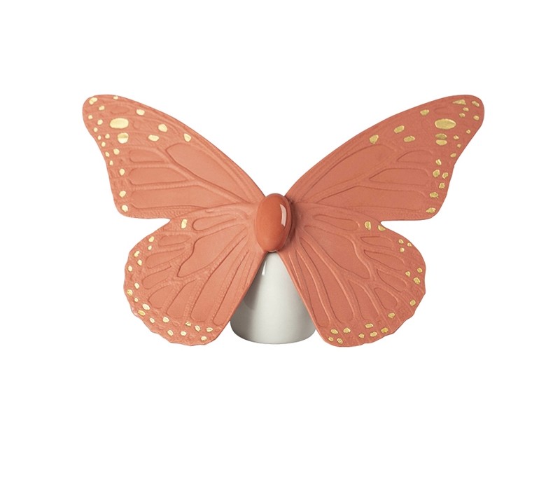 Lladró Dancing Butterflies Ceramic Sculpture - Elegant Minimalist Home Decor