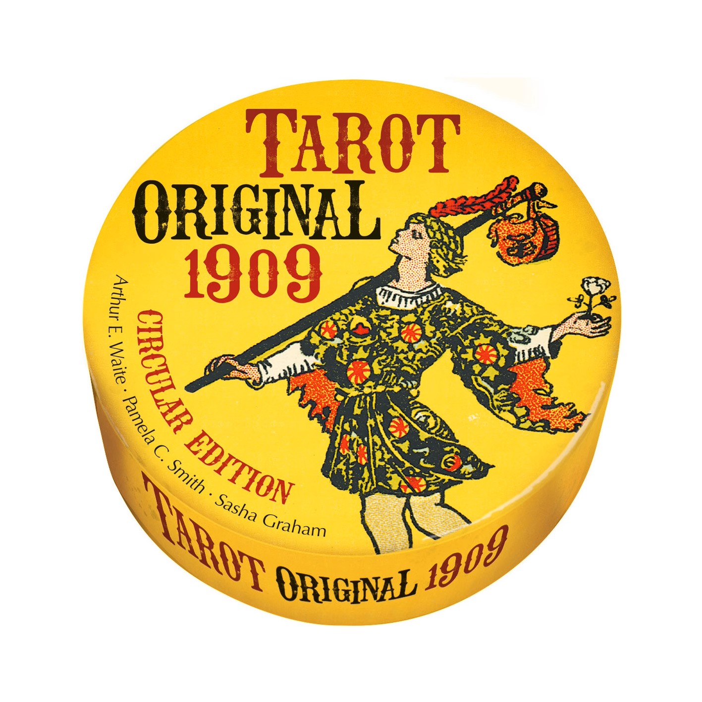 Tarot Original 1909 Round Edition - Exquisite Vintage Reproduction by Italian Scarabeo