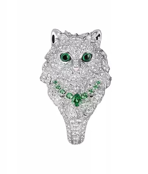 Boucheron Wladimir Cat Ring - Playful 18K Gold Luxury Jewelry