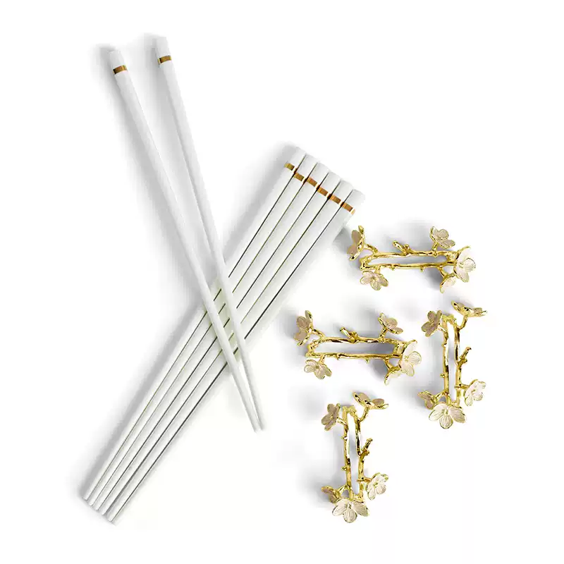 Michael Aram Ceramic Chopsticks Set - Luxury Dining Essentials