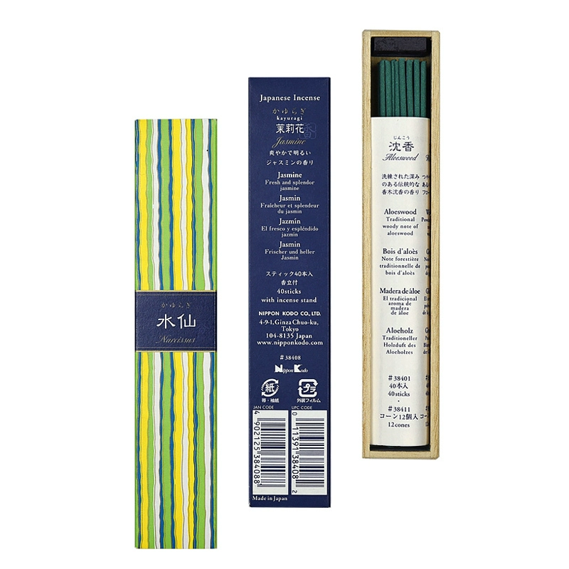 Nippon Kodo Good Fortune Incense Sticks - Premium Japanese Home Fragrance