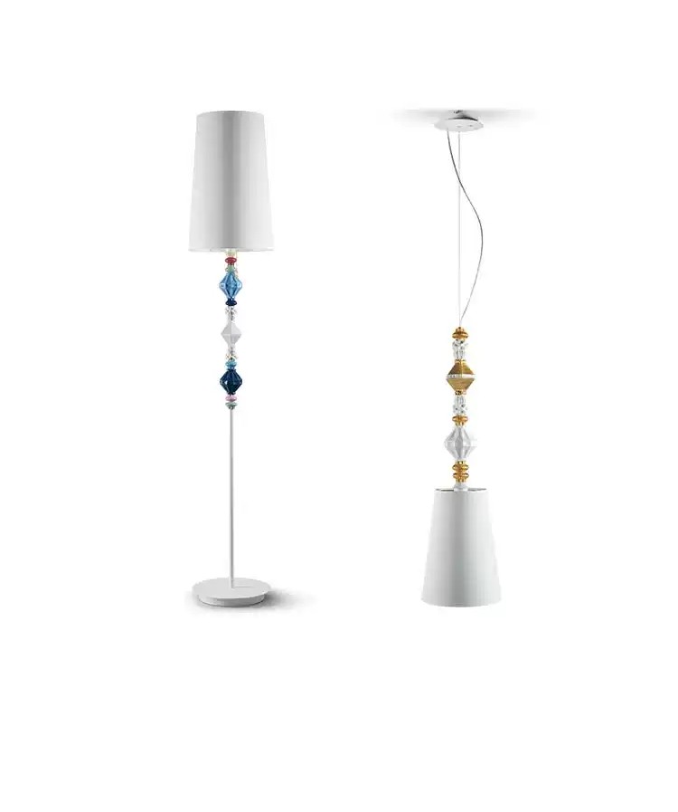 Lladró Night Beauty Series - Artistic Lighting Collection for Luxurious Interiors