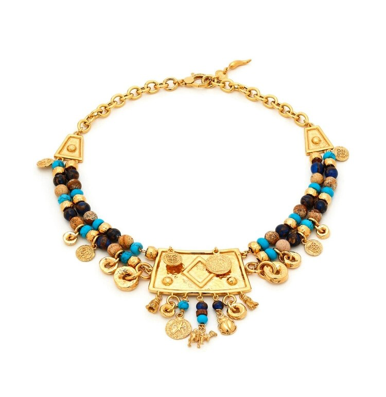 Tuareg Large Necklace - 18K Gold Plated Statement Jewelry